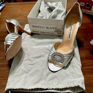 Manolo Blahnik Heels that were worn one time